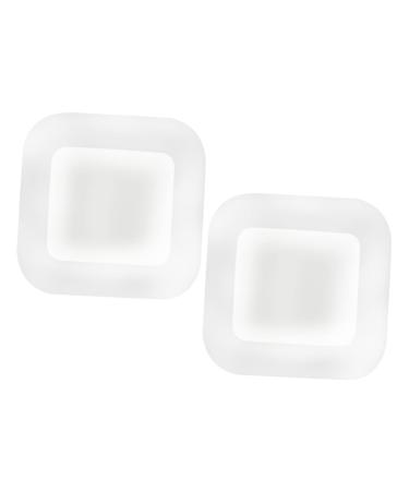 Urgical Scar Patch 2pcs Pressure Sore Patch Tape Silicone Scar Tape Gel Tape Urgical Scar Patch Scar Removal Sticker Wound Dressing Water Proof