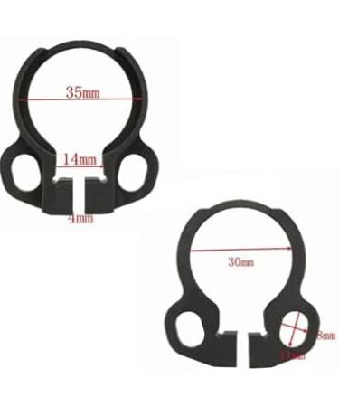 Sling Swivel Mount - Clamp-On Design for Quick Detach/Release Tube Attachment - Buy Online on SooperMarket.com