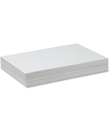 Pacon Drawing Paper P4742, White, Standard Weight, 12" x 18", 500 Sheets