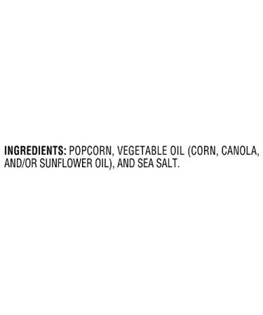 Smart50 Sea Salt Popcorn - 0.5oz Bags (36 Pack) | Healthy Snack Option - Buy Online on SooperMarket.com