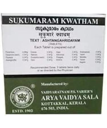 Zanto Sukumaram Kwatham Tablets-100 Pieces