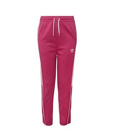 Umbro Girls Flashabck Cropped Track Pant Orchid Flower/Rosebloom X-Large