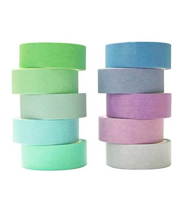 Baijixin Washi Tape Set 20 Rolls - 15mm Rainbow Colors Washi Masking Tape Decorative Tape for Bullet Journal  Planner  DIY Arts & Crafts  Scrapbooking  Gift Wrapping  Holiday Decoration Rainbow 15mm -20 Rolls - Buy Online on SooperMarket.com