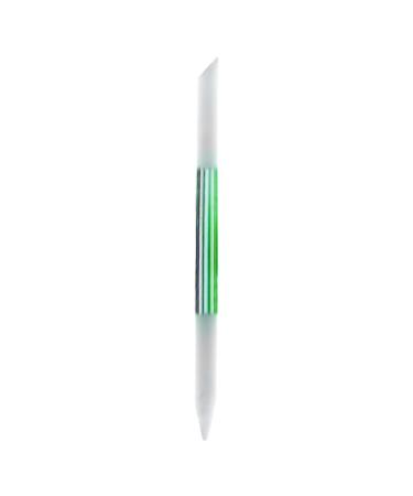 Glass Cuticle Pusher Professional Manicure Stick Nail Cuticle Remover Tools Green