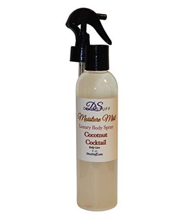 Moisture Mist Coconut Cocktail Scent For Body and Hair 8oz Diva Stuff