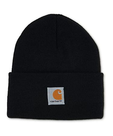 Carhartt Kids' Acrylic Watch Hat 8-14 Years Caviar Black