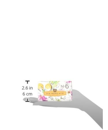Via Mercato Italian Soap Bar 200g No. 6 Fig Orange Blossom & Cedarwood - Bar Soap - Buy Online on SooperMarket.com