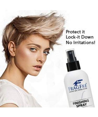 Hair Finishing Spray Firm Hold 8 oz (2-Pack Gift Set) - Hair Spray for Sensitive Skin - Fragrance Free Hypoallergenic Parabens Free - Holds and Protects Without Irritations - Vegan 8 Fl Oz (Pack of 2) - Buy Online on SooperMarket.com