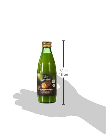 Biocentral Lemon Juice with Ginger 250ml | Organic Naturally Cloudy Juice | Sugar-Free Vitamin C | Perfect for Cocktails Baking & Cooking - Buy Online on SooperMarket.com