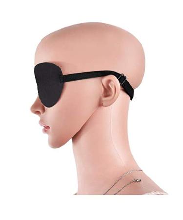 Adjustable Black Eye Patches for Adults & Kids - Perfect for Lazy Eye Amblyopia & Strabismus - Buy Online on SooperMarket.com