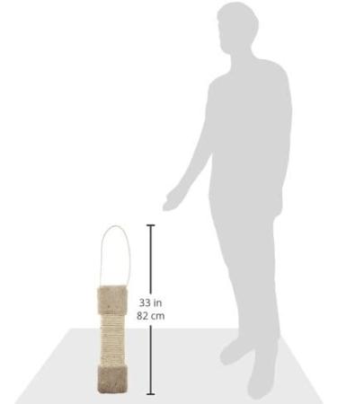 CLASSY KITTY Door Scratcher Hanging Carpet Post with Sisal - Variety of Colors Available - Buy Online on SooperMarket.com