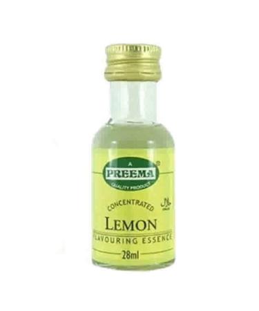 Preema | Lemon Flavouring Essence 12X28ml | Prefect For Baking | Halal | Premium Quality