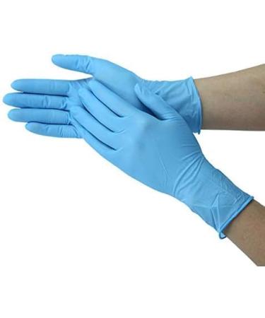 100PCS Nitrile Disposable Gloves Latex Free Powder Free Glove (Medium) - Buy Online on SooperMarket.com
