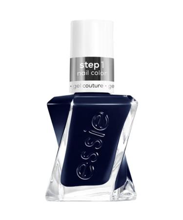 Essie Gel Couture Long-Lasting Nail Polish  8-Free Vegan  Navy Blue  Caviar Bar  0.46 fl oz
