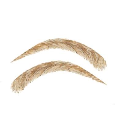 Artificial semi-permanent eyebrows made of 100% human hair to stick on - handmade (F2-6R)