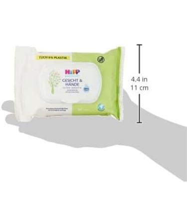 HIPP Babysanft Face & Hand Wipes - 12 x 20 Wet Wipes for Sensitive Skin | International Shipping Available - Buy Online on SooperMarket.com