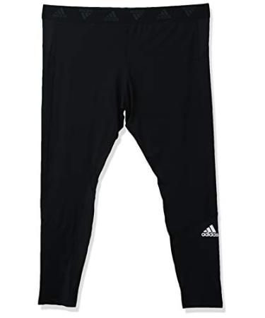 adidas Men's Techfit Long Tights Large Black