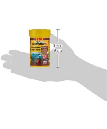 JBL Novogranomix XS Granules for Very Small Aquarium Fish - 100ml Pack | Ideal for 3-5 cm XXS Fish - Buy Online on SooperMarket.com