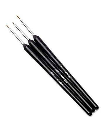 Premium Nail Art Accessories Kit: 5 Double-Ended Dotting Tools 3 Detail Brushes 2000 Silver Decorations & 10 Decorative Strips for Stunning Nail Designs - Buy Online on SooperMarket.com