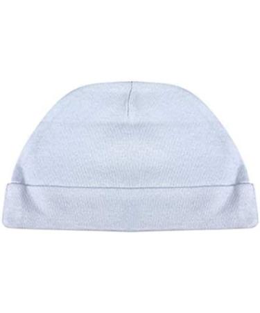 Newborn Baby Hat | 100% Cotton Blue Cap for Boys and Girls 0-6 Months - Buy Online on SooperMarket.com
