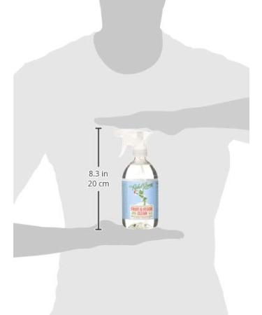 Rebel Green Cleaner Spray for Fruits & Veggies - 17 Fl Oz | Natural & Safe Wash - Buy Online on SooperMarket.com