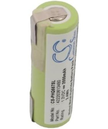 Battery Replacement for Remington R-5130 R-600 R-6130 R-650s R-7130 R842 R845 R846 R850 R851 R856 R860 R870 R875 R890 R-9100 R-9170 R-9190 R-9200 - High-Quality & Long-Lasting - Buy Online on SooperMarket.com