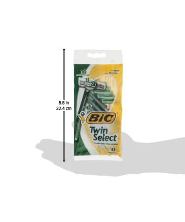 Bic Twin Select Men's Razors - 10ct | International Shipping Available - Buy Online on SooperMarket.com