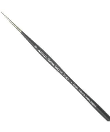 Winsor & Newton Professional Watercolor Sable Brush-Round #00 - High-Quality Watercolor Brush - Buy Online on SooperMarket.com