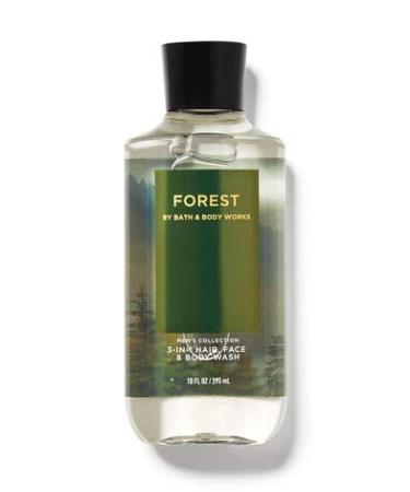 Bath and Body Works 3-in-1 Hair, Face and Body Wash, Forest, 10 fl. oz.
