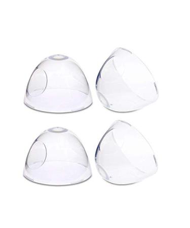 ROMIRUS Feeding Bottle Caps Replacement for Comotomo Baby Bottles 5 Ounce and 8 Ounce (4 Pack)