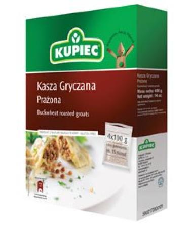 Kupiec Kasza Gryczana Prazona 4x100g