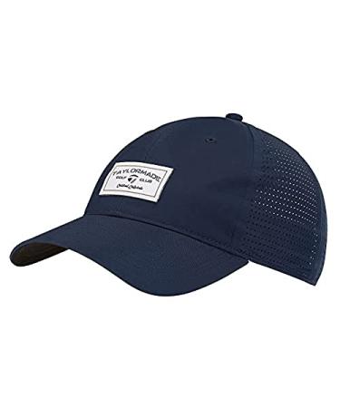 TaylorMade Men's Perforamce Lite Patch Hat Navy Medium