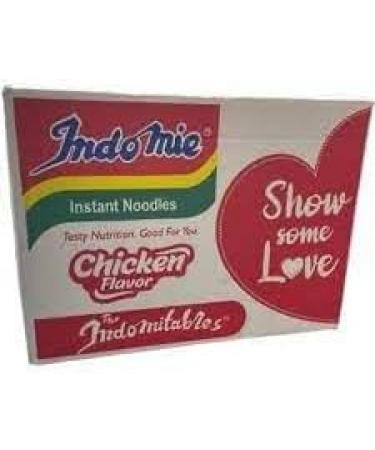 Gharana Swaad ka Khazaana Indomie Nigerian Chicken Noodles 70g (Pack of 40) | Authentic Flavor | Spicy & Savory Blend | Rich Nigerian Taste | Quality Ingredients | Speedy & Convenient - Buy Online on SooperMarket.com