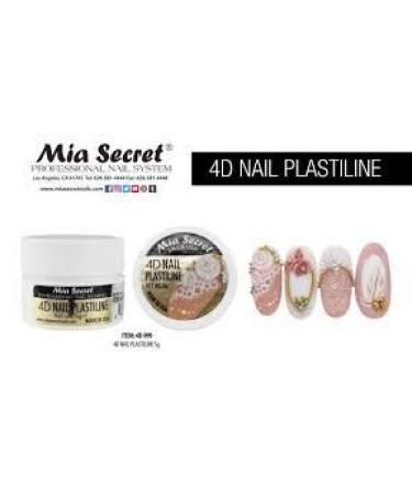 Mia Secret 4D Nail Plastiline 5g - UV LED Compatible - Buy Online on SooperMarket.com
