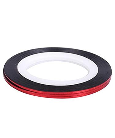 1 Rolls Glitter Nail Art Striping Tape Lines Width 1mm-Striping Tape for Nail Art-Nail Striping Tape Foil-Nail Striping Tape Thick-Nail Striping Tape with Dispenser-Self-Adhesive DIY Nail Art Tape
