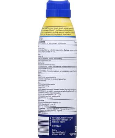 Buy Coppertone Sport Sunscreen Spray SPF 50 - Water Resistant Broad Spectrum Protection | 5.5 Oz - Buy Online on SooperMarket.com