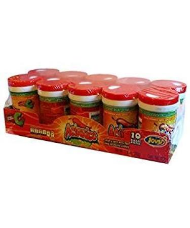 Jovy Acirrico Sour and Hot Chilli Powder with Salt and Lemon | Novelty Candy 10 pieces
