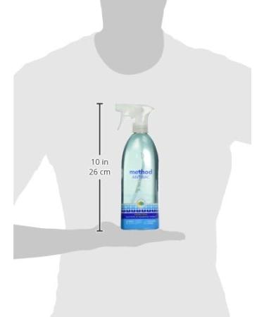 Method Antibacterial Bathroom Cleaner - Spearmint 28 Fl Oz | Removes Mold & Mildew Stains | Eco-Friendly & Effective - Buy Online on SooperMarket.com