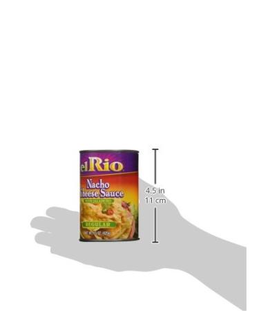 El Rio Nacho Cheese Sauce - 15 oz Can (Pack of 12) | Perfect for Dips & Nachos - Buy Online on SooperMarket.com