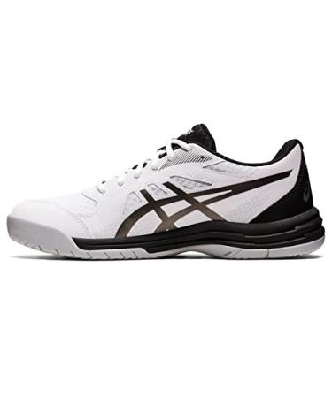 ASICS Men's Upcourt 5 Volleyball Shoes 10 White/Gunmetal