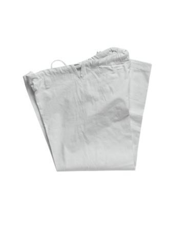 masterline 12oz Heavy Weight Karate Pants White White 1