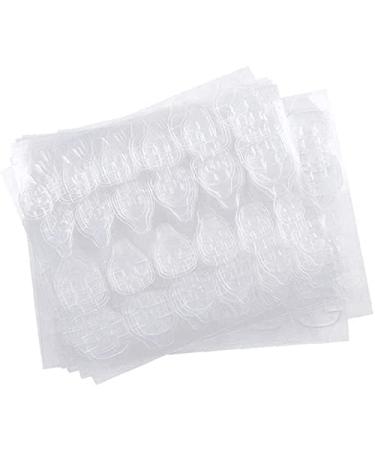 (240PCS) Double-Side Nail Adhesive Tabs Nail Jelly Double-Sided Adhesive Nail Glue Stickers 10 Sheets for Women Useful and Deft