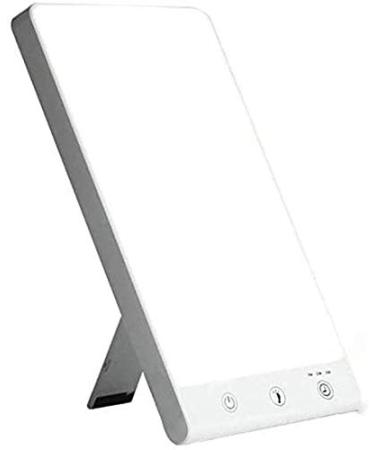 ONOTEC Light Therapy Lamp Ultra-Thin 10000 Lux Therapy Light with 3 Adjustable Brightness Levels Therapy Light with Timer for a Happy Home/Office/Travelling