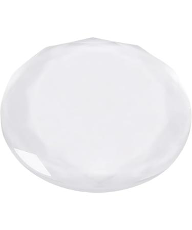 BORDSTRACT Round Crystal Eyelash Glue Holder | Lash Separator & Adhesive Pallet for Extensions | Easy to Clean & Elegant Design - Buy Online on SooperMarket.com