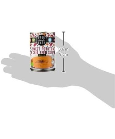 Free and Easy Organic Sweet Potato and Chia Seed Soup 400 g - Buy Online on SooperMarket.com