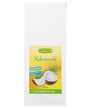 Rapunzel Organic Coconut Flour pack of 4 (4 x 250g) - ORGANIC