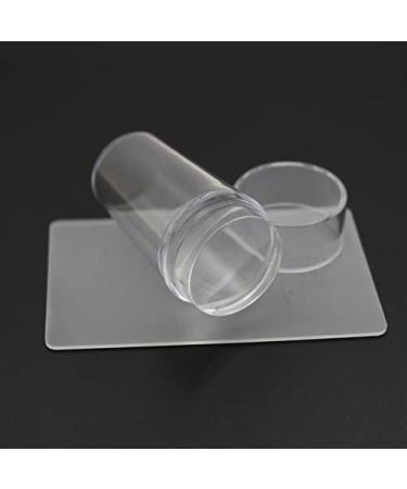 Clear Stamper Jelly for Stamping & French Nails - Precision Nail Art Tool for Varnish UV Gel & Acrylic - Buy Online on SooperMarket.com