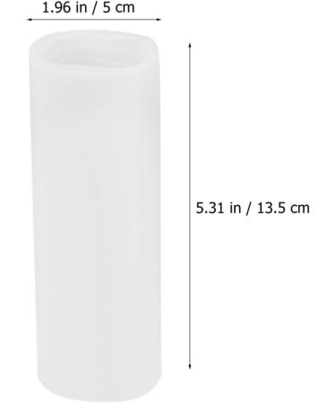 NUOBESTY 5pcs DIY Mold for Candle Votive Candles Scented DIY Supplies Jesus Craft Mold Molds for Candle Making Flower Stickers Jesus Candle Molds Hand Mold White Suite 3D Soap Silica Gel Whitex5pcs 13.5x5cmx5pcs - Buy Online on SooperMarket.com