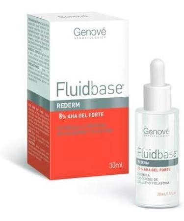 GENOV Fluidbase Gel Forte 8% AHA 30ml Moisturizer for Smooth Skin Reduces Dead Skin Cells Rich in Lactic Acid Ideal for Excess Keratinization - Buy Online on SooperMarket.com