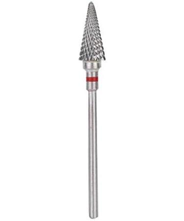 Nail Drill Bits Tungsten Steel Manicure Pedicure Grinding Head - Red - Buy Online on SooperMarket.com
